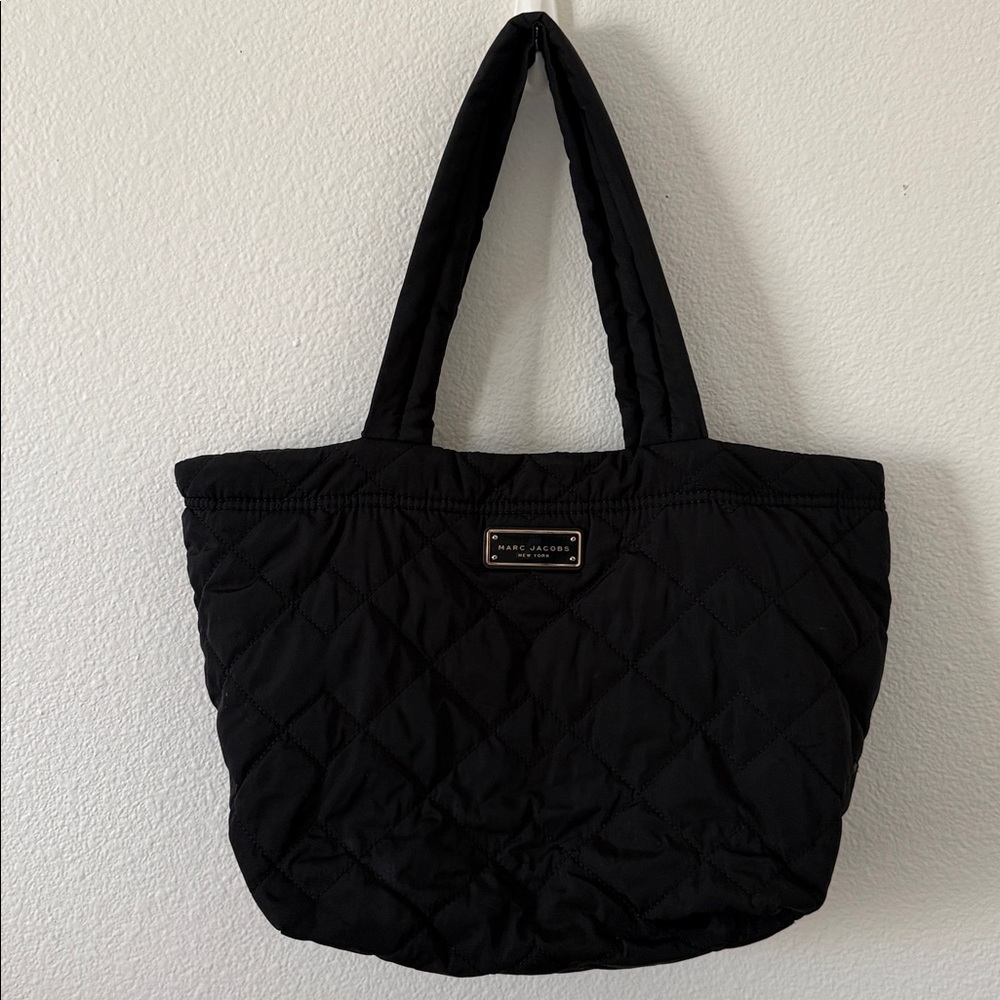 Marc Jacobs Quilted Black Tote Bag